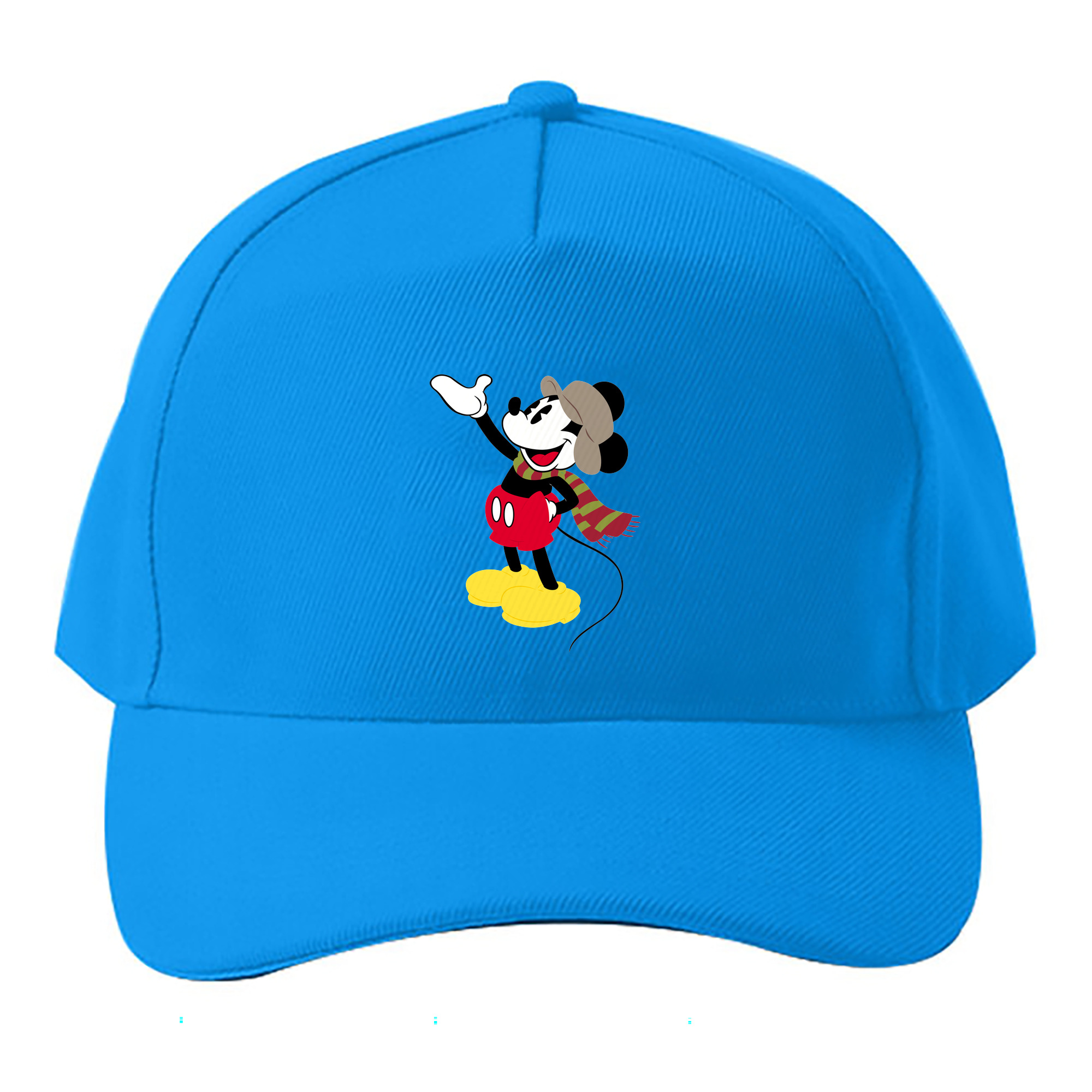 （画像用） ミッキーマウス Mickey Mouse ベースボールキャップ 綿100％ 男女兼用 帽子 スポーツ